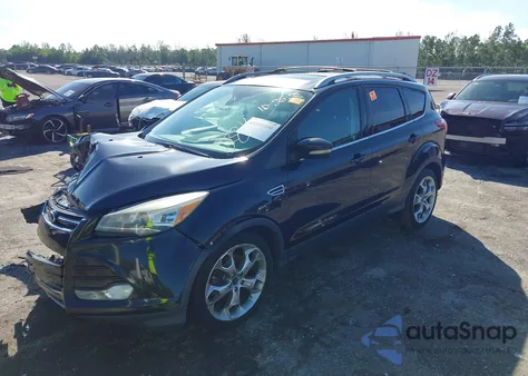 2013 Ford Escape Titanium from USA, damaged, VIN 1FMCU0J95DUD32816